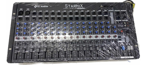 Mesa Som 16 Canais S1602r Ll Audio Console Novo Bluetooth