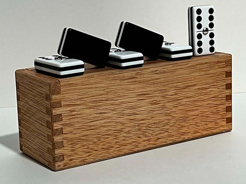 Domino Cebra Negro Madera + Baraja Faisan Roja + Cubilete