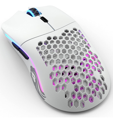 Ratón Inalámbrico Glorious, Modelo O, Blanco Rgb