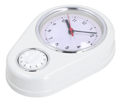 Reloj De Pared Silencioso De 9 Pulgadas Con Temporizador De