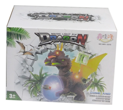 Dragon Tres Cabezas Luz/sonido / 17.5cm Ploppy.6 364219