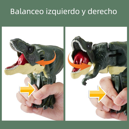 Clip De Resorte Telescópico De Dinosaurio Descompresión
