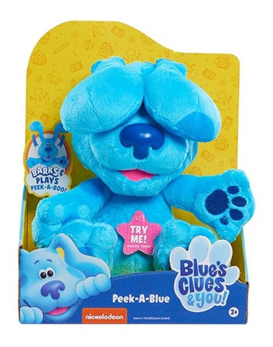 Las Pistas De Blue Peluche Peek A Blue Original