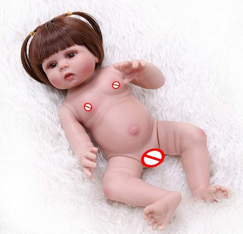 Imagen 5 de 5 de Muñeca Bebé Realista Reborn Cuerpo Completo En Silicona