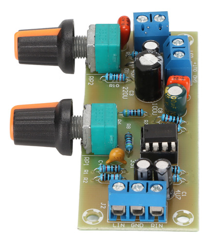 Placa De Preamplificador De Subwoofer Hifi Prevent Interfere