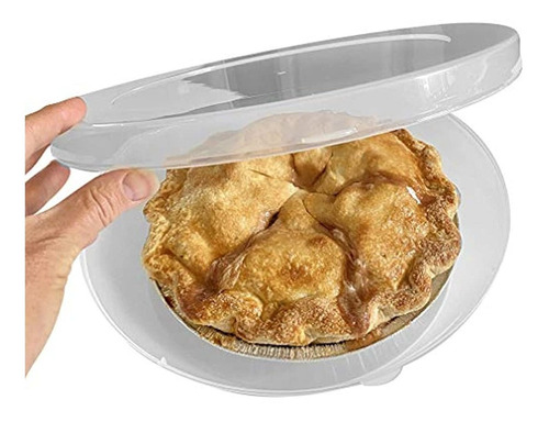 Evelots Pie Keeper-easy Carry-stay - Galleta Con Tapa Con Bi