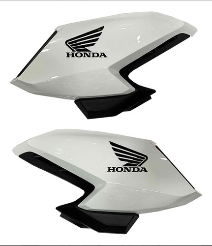 Asa Aba Tanque Cg Fan 160 2022 A 2024 Complemento Cores Branco