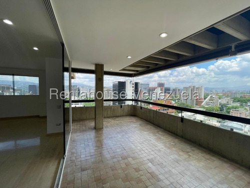 Impecable Apartamento (ph) En Alquiler En Altamira Mls 25-21655 Ab