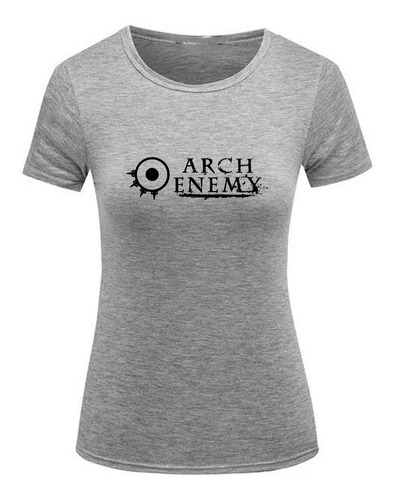 Remera Mujer Arch Enemy Heavy Metal Death Metal Melódico