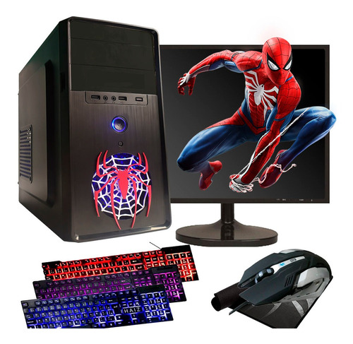 Pc Gamer Completo amd 8 Núcleos 3.8Ghz A6 9500 Placa de vídeo Radeon 2GB  ram 8GB DDR4 ssd 240GB Monitor LED 19.5 Skill Moba em Promoção na Americanas