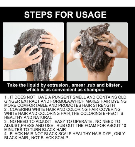 Shampoo Refrescante Nutritivo Polygonum Multiflorum Para Coc