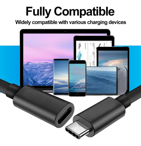 Línea De Transferencia De Datos Usb Macho A Tipo C Hembra De