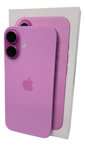 Apple Iphone 16 128gb Rosa Pila 100 Con Caja Rosa (Usado)
