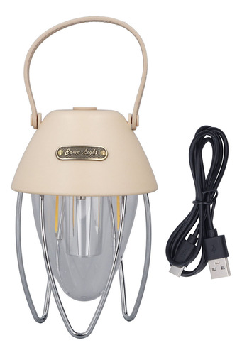 Carpa Portátil Led Para Acampar, 3 Modos, Carga Usb Ipx4