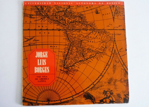 Jorge Luis Borges - Coleccion Voz Viva De America - Lp 