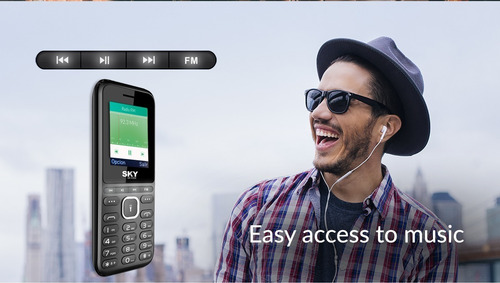 Imagen 3 de 7 de Celular Libre Barato Dual Sim Sky M Cámara Fm Gtia