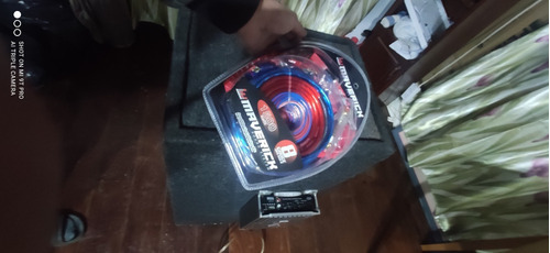 Imagen 3 de 3 de Kit Cables Maverick Potencia 8 Gauge Reales Sub Woofer