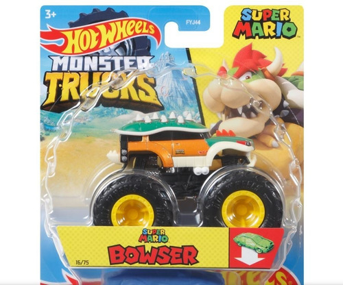 Hot Wheels Super Mario Bros  Bowser Koopa Nintendo Truck