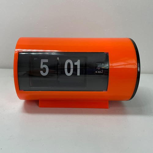 Reloj De Mesa Bhning, Reloj Flip Auto, Formato 12 Horas