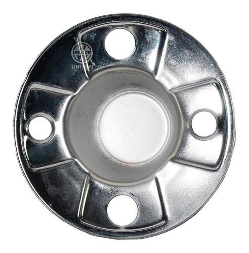 Calota Trevo Cromada C/ Preto Jg4 Pçs 1300 L /1500/vrt/bras