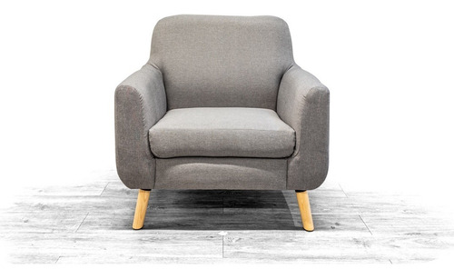 Sillón Arizona Gris Claro Këssa Muebles