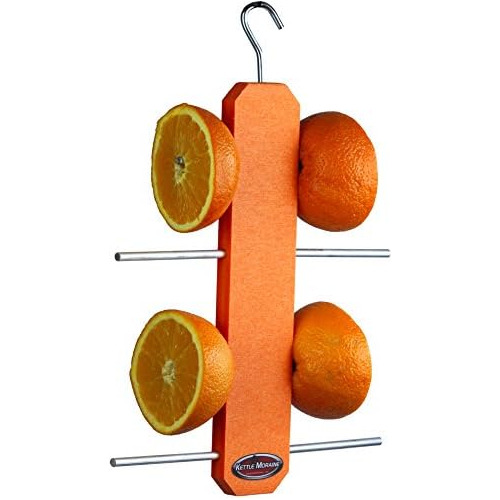 Comedero De Naranja Doble Reciclado Oriolillos