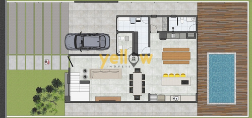 Imagem 3 de 5 de Casa - Residencial Real Park - Ca-4676