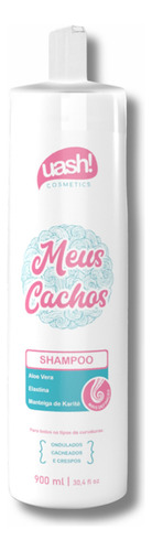 Shampoo Uash Meus Cachos 900ml - Para Cabelos Cacheados