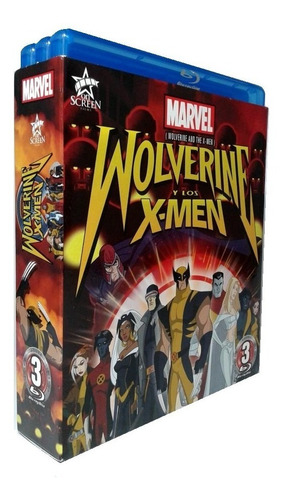 Wolverine Y Los X-men Marvel Serie Animada Completa Blu-ray