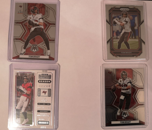 4 Tom Brady Tarjeta Panini Tampa Bay Buccaneers 2022