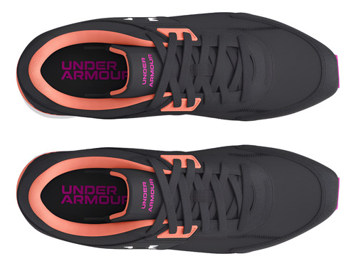 Tenis Under Armour W Essential Runner-gry 3028409106 Original Comodo Ligero
