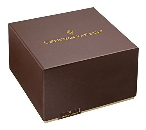 Reloj Casual De Acero Inoxidable De Cuarzo De Chri