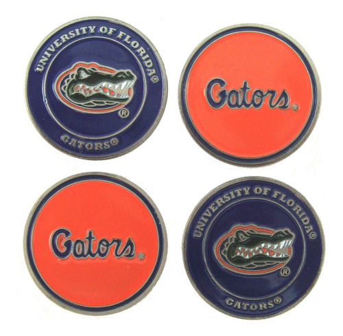 Florida Gators Doble Cara Marcador Pelota Golf Conjunto