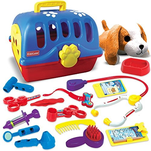 Kidzlane Kit De Veterinaria De Lujo Juego De Juego De Rol In