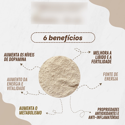 Mucuna Branca Em Pó Para Chá 3kg