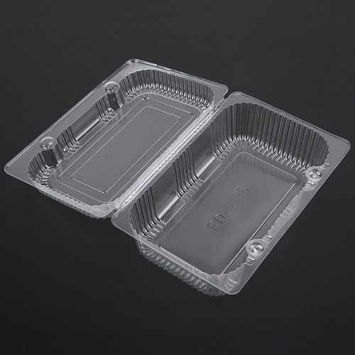 Contenedor De 25 Piezas Desechables De Plástico Para Pan Con