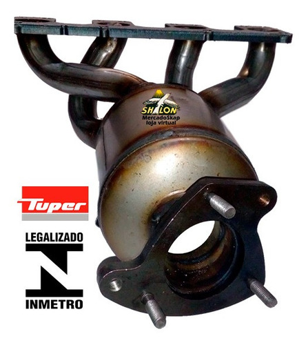 Imagem 2 de 6 de Catalisador Strada 1.8 Mpi 8v 2005 A 2009 Modelo Original