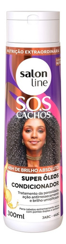 Sos Condicionador Super Oleos 300ml Salon Line
