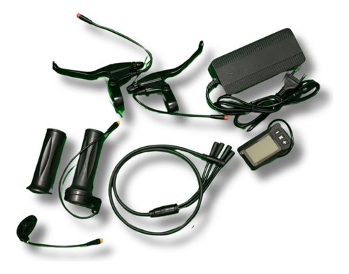 Kit Motor Elétrico 500w C/ Bateria Trapezio 36v Aro 26/29