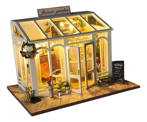 Kit De Casa De Muñecas Diy Para Manualidades Con Muebles,