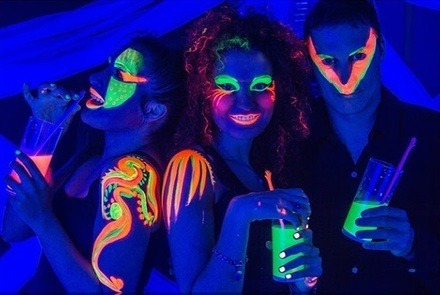 Pintura Corporal Neon Fluorecente - Unidad a $4167