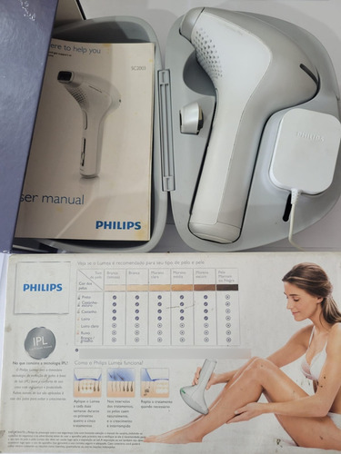 Depiladora Philips Lumea Plus Com 2 Lentes, Nao Liga Branco