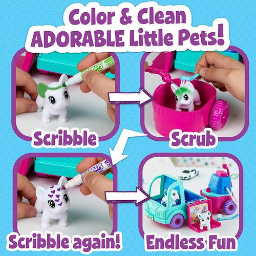 Kit Juguete Crayola Color Pets Camión De Aseo