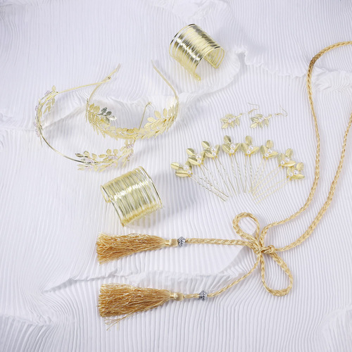 Juego De 14 Accesorios De Diosa Griega Para Fiesta