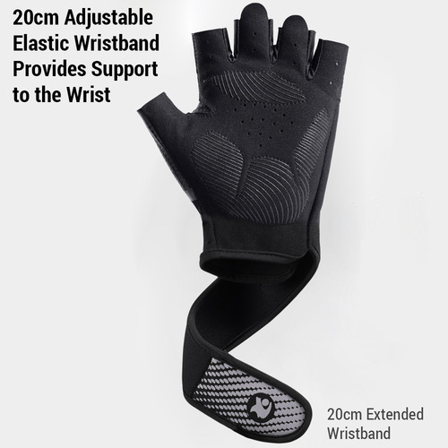 Guantes De Gimnasio Para Hacer Ejercicio, Transpirables Y Si