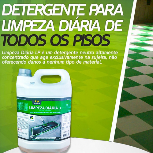 Detergente Neutro Para Pisos - Limpeza Diária Lp 5 Litros