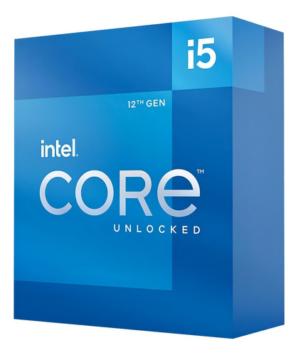 Procesador gamer Intel Core i5-12600K BX8071512600K de 10 núcleos y 4.9GHz de frecuencia con gráfica integrada