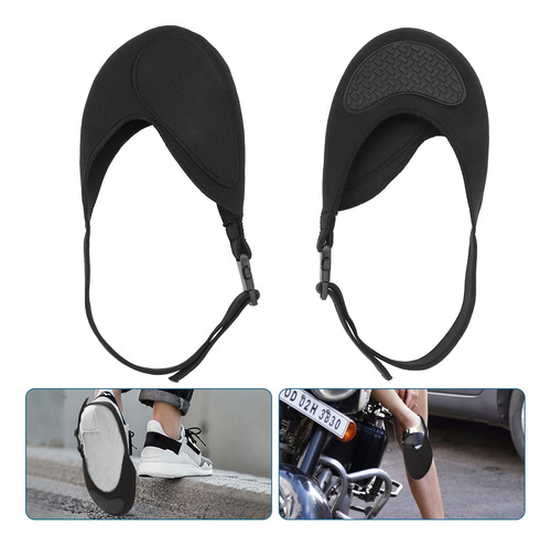 2 Protectores De Zapatos De Motocicleta, Funda De Palan...