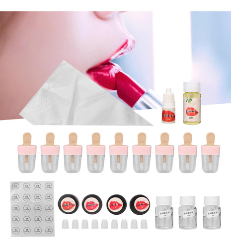 Molde Para Hacer Brillo De Labios Hecho A Mano, Material De