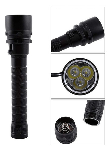 Para Linterna De Buceo, Luz Subacuática, Lámpara